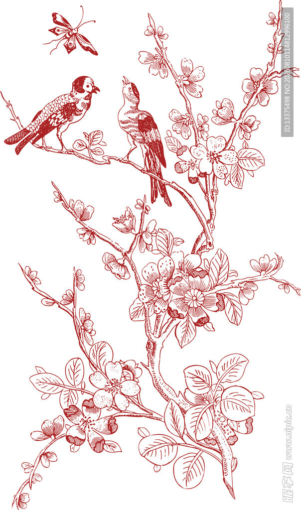 古风花鸟