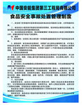 食品安事故处理制度文件