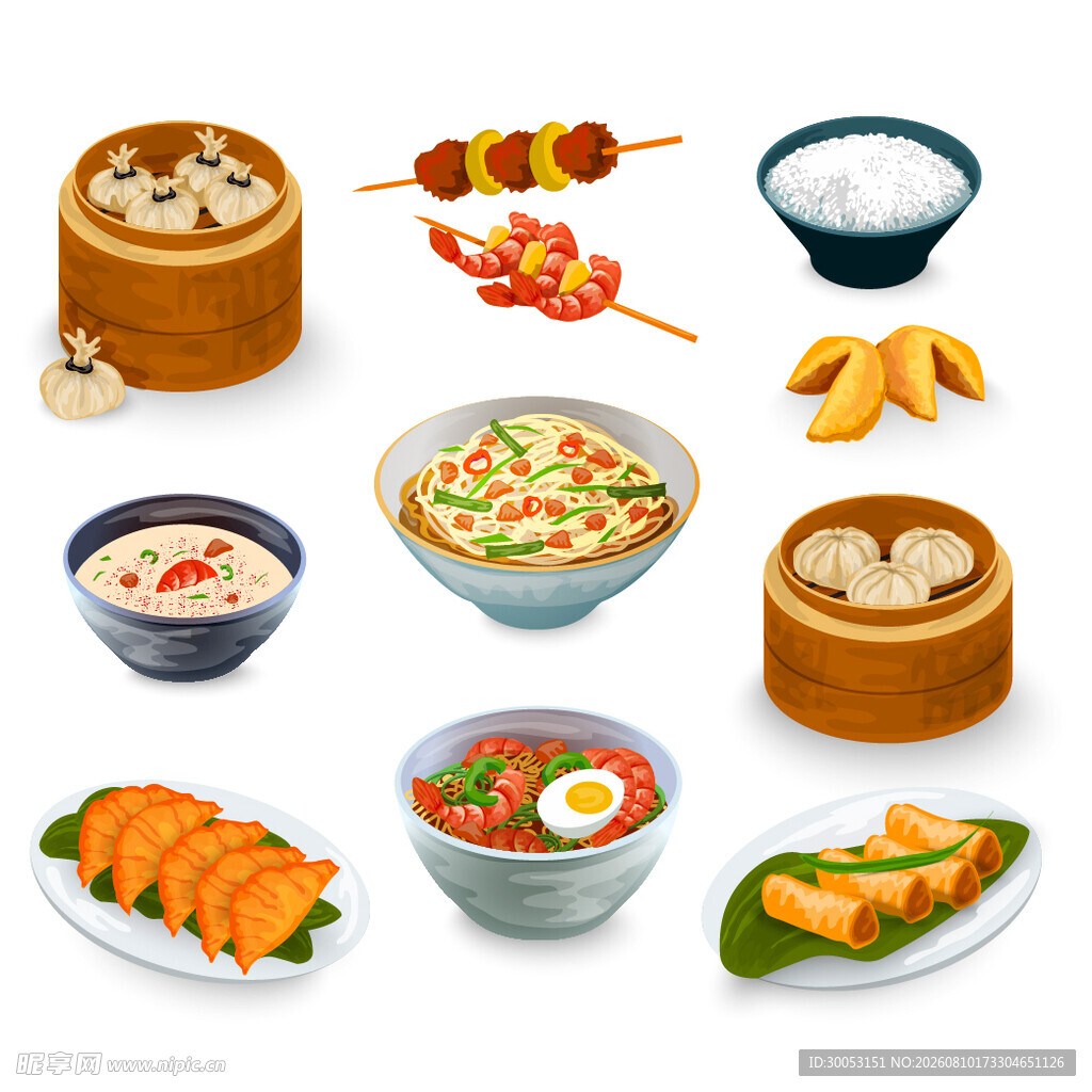 多样中式美食大集合