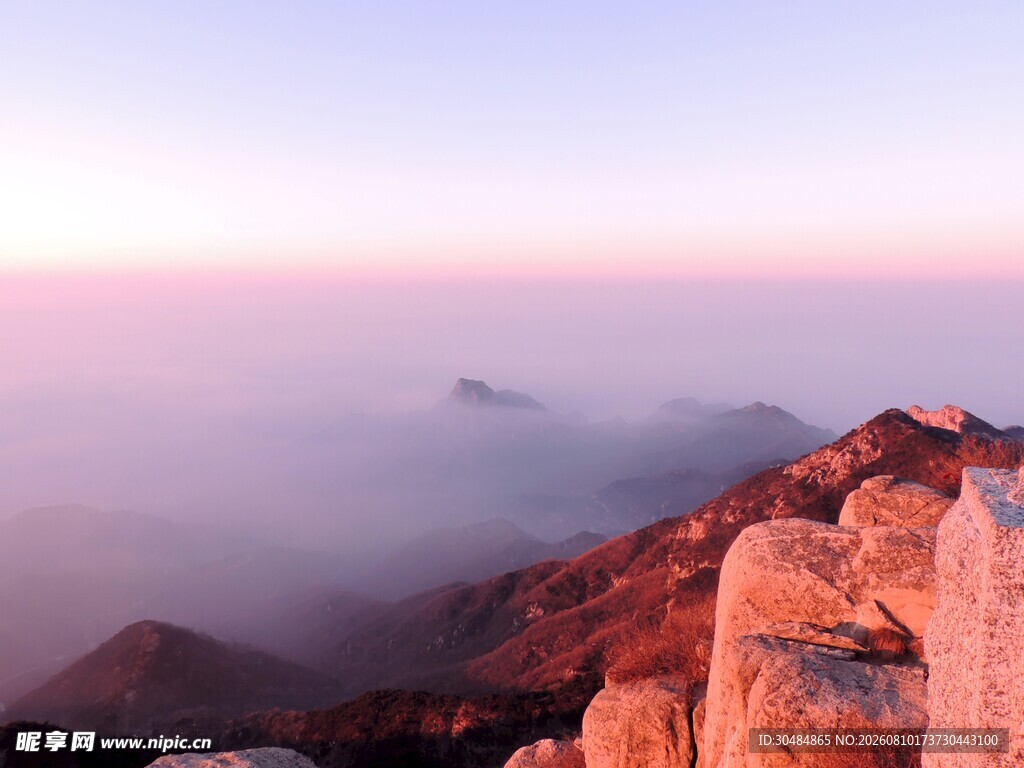 泰山山顶风景