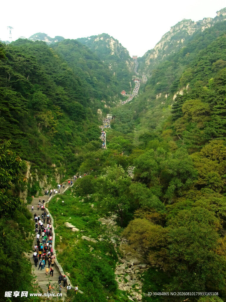 泰山风光十八盘