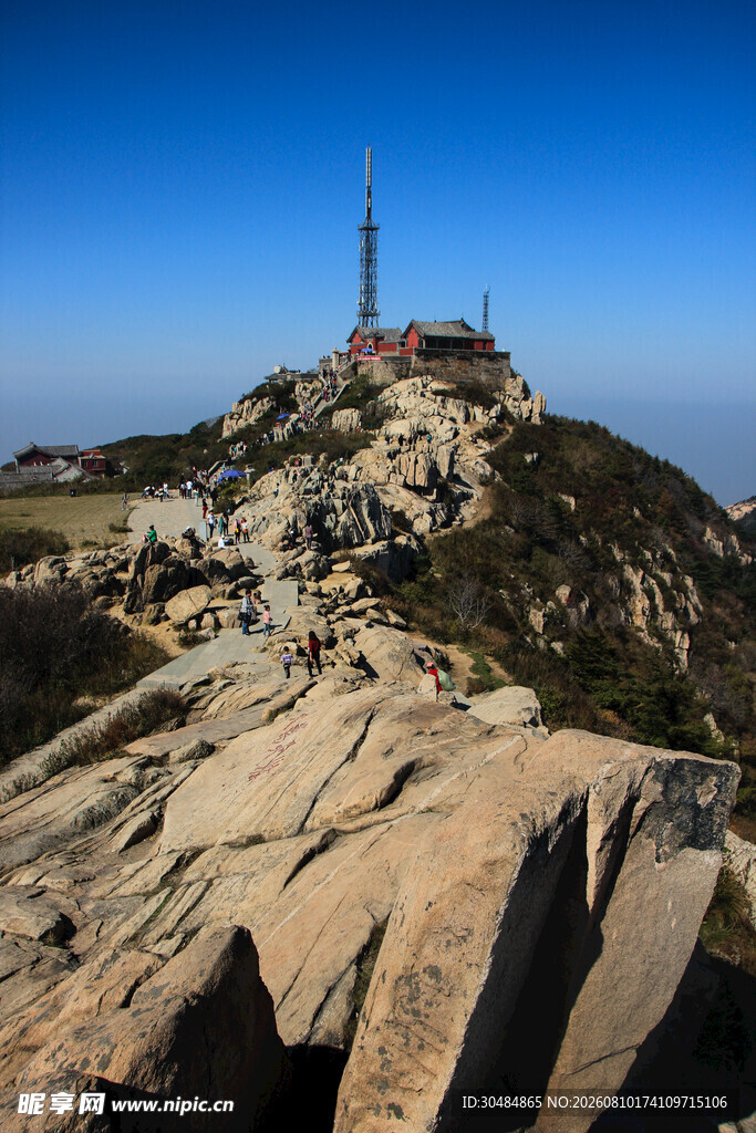 山顶风光