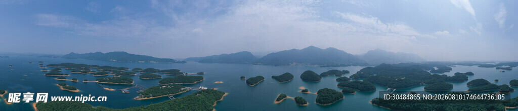 庐山西海风景区全景