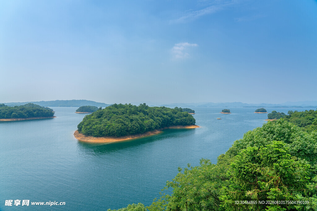 九江庐山西海千岛湖