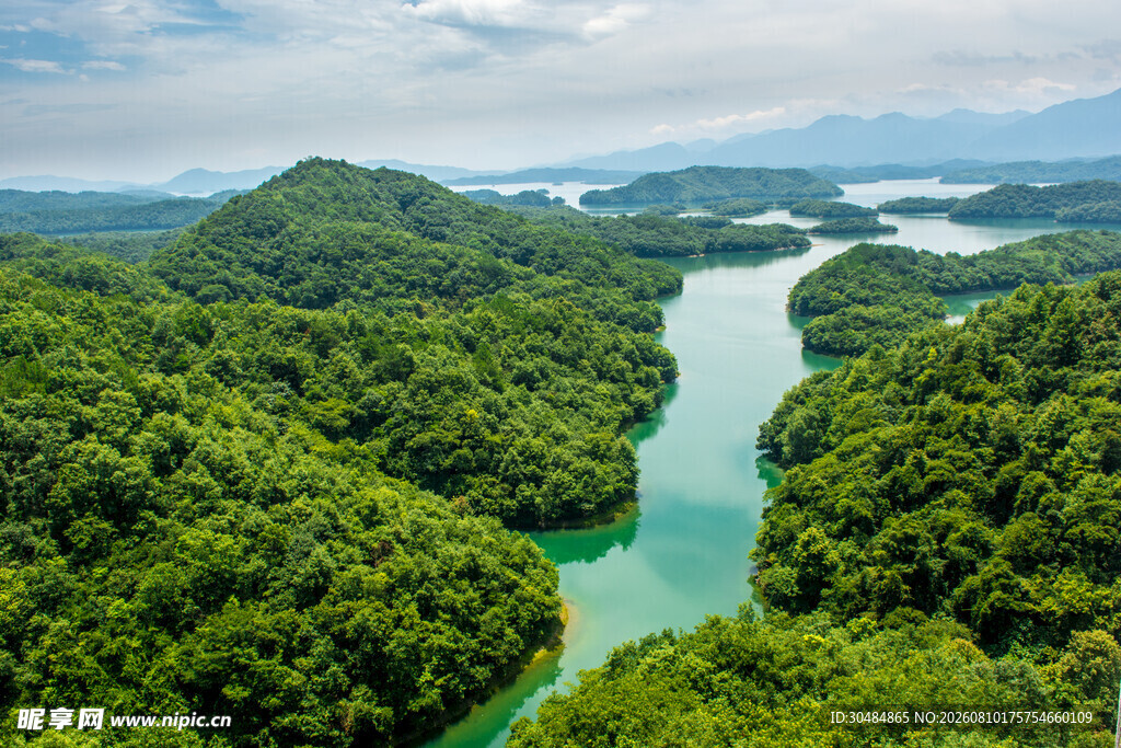 庐山西部湖