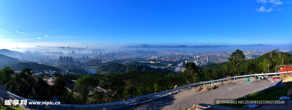 俯瞰厦门公路全景风光