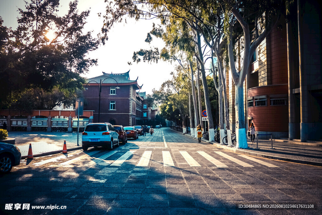 厦门大学校园景色