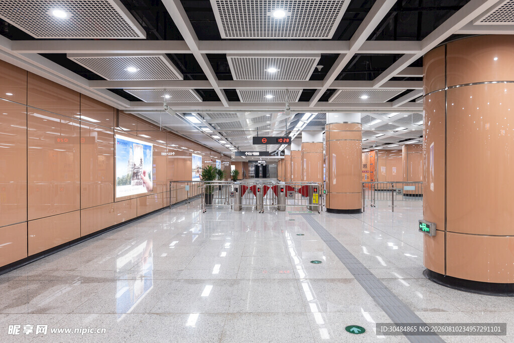 厦门地铁站空间