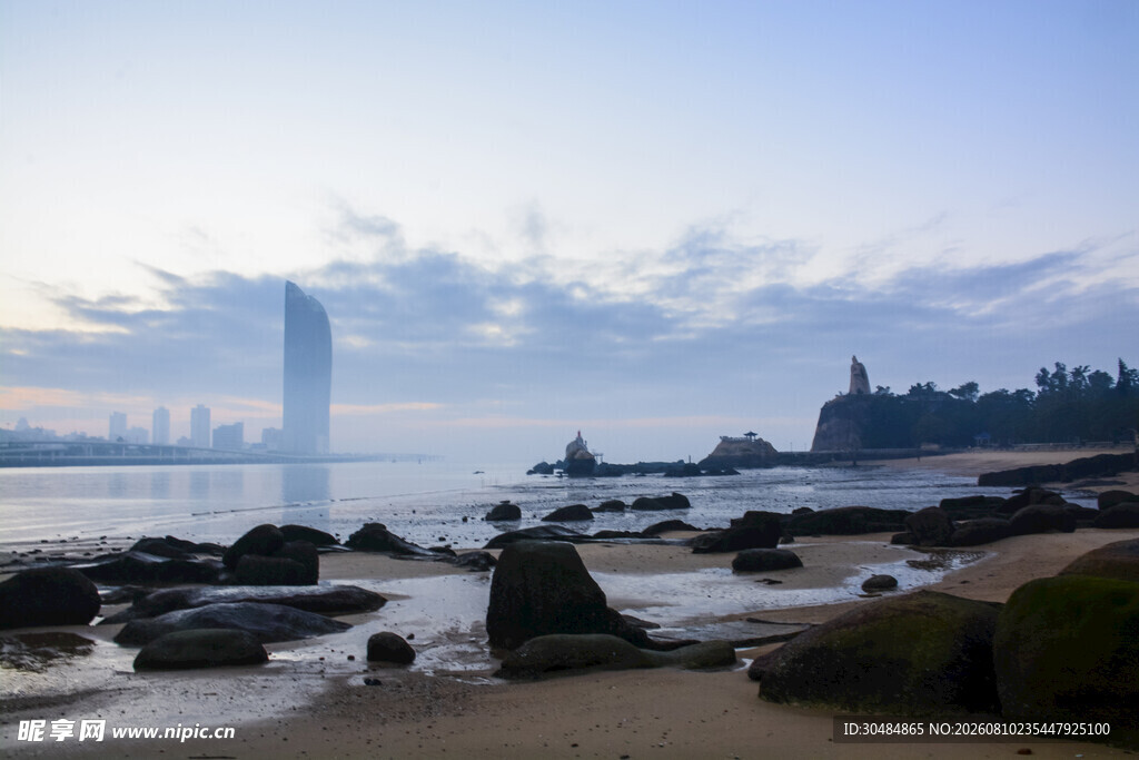厦门鼓浪屿郑成功远眺
