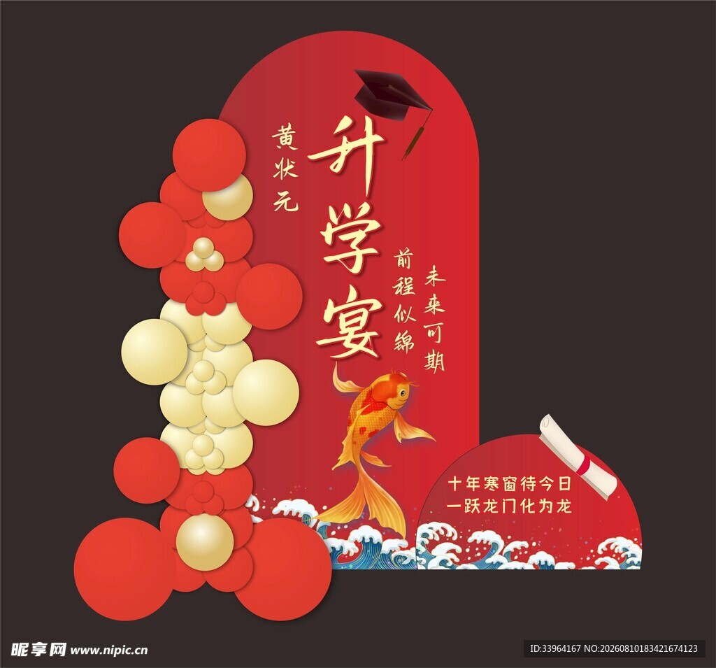 升学宴美陈 