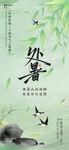 传统处暑节气海报