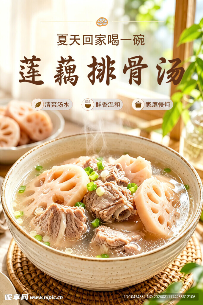 莲藕排骨汤
