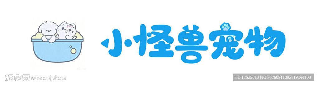 小怪兽宠物图标设计