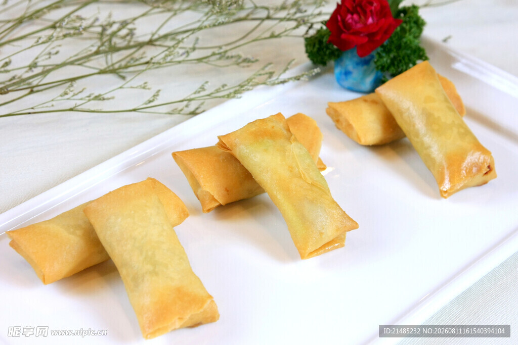 美味炸春卷
