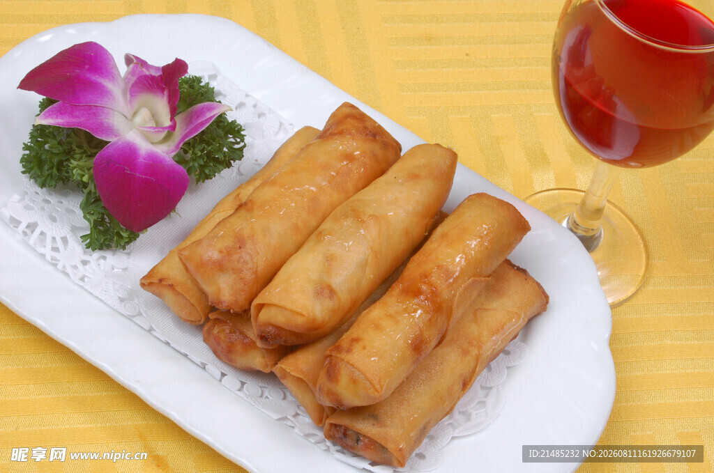 美味炸春卷