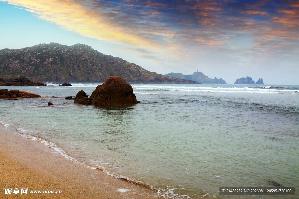美丽海滨风光 