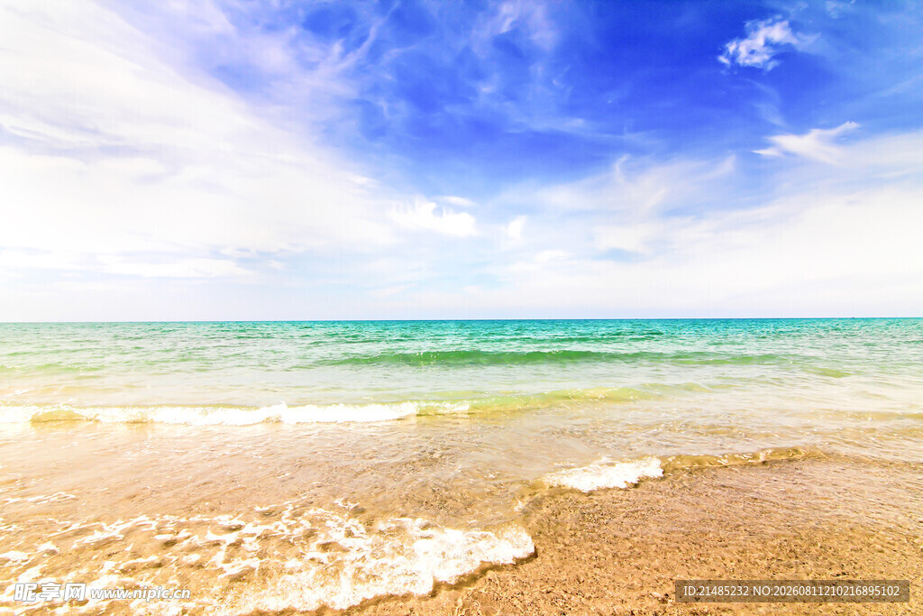  海浪沙滩