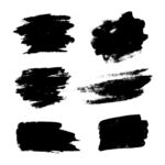 黑色笔触素材集合