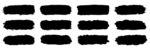 黑色矩形图案