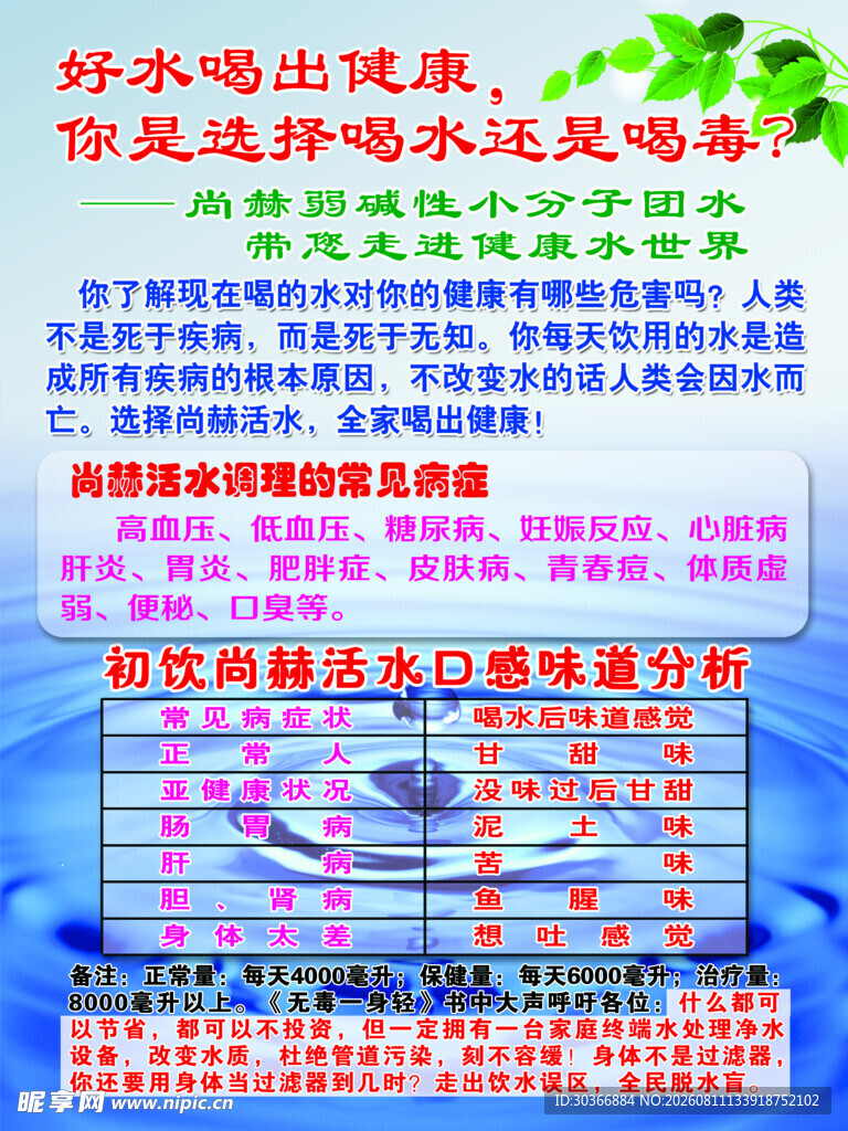 水