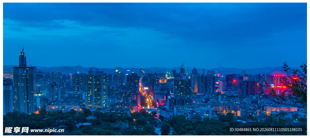 兰州璀璨夜景
