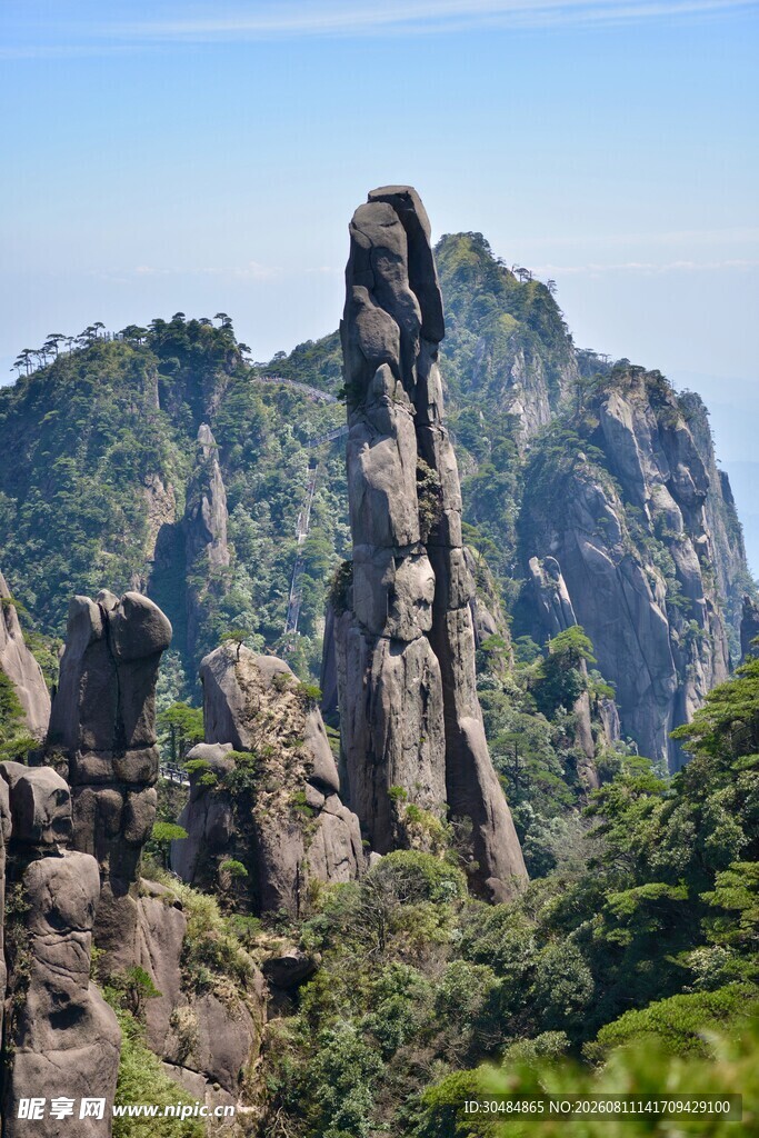 黄山奇峰异石景观