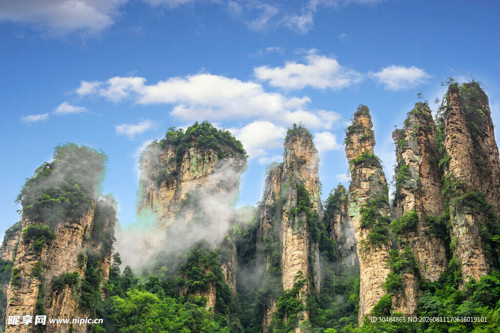 张家界奇峰美景
