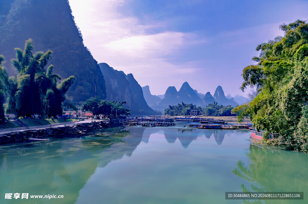 漓江山水美景如画