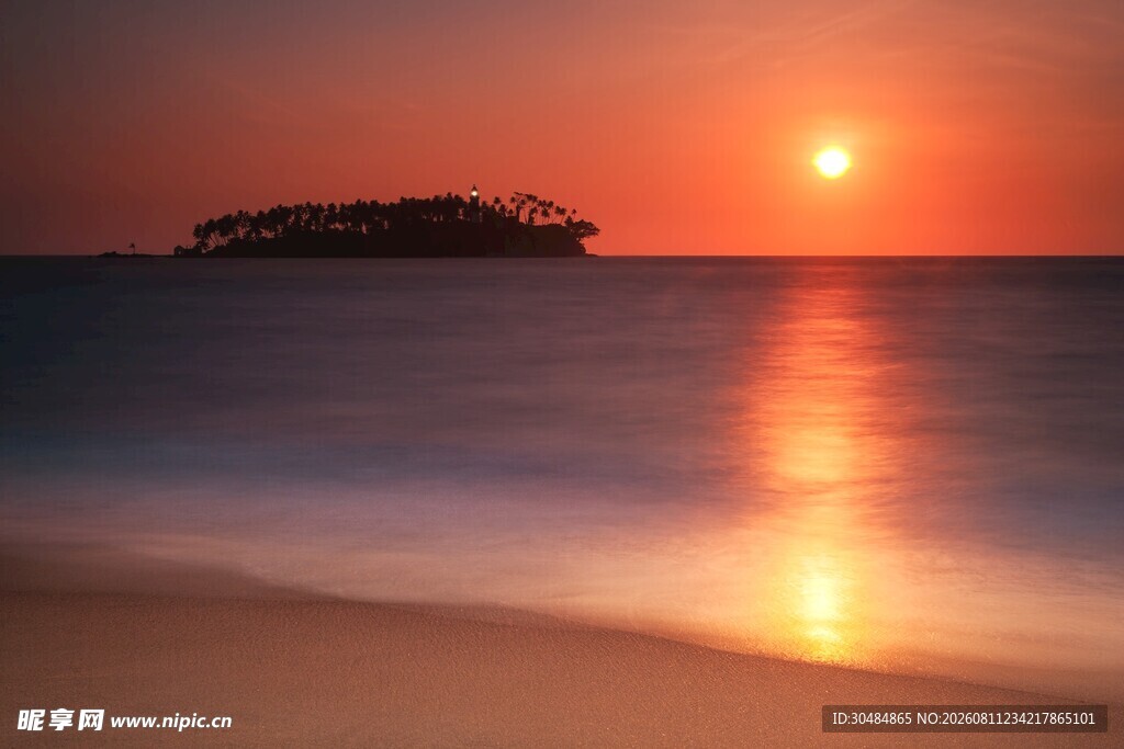 海边日落美景