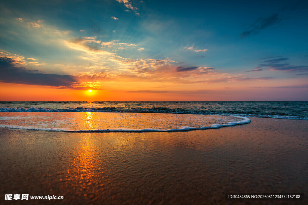 海边日落美景