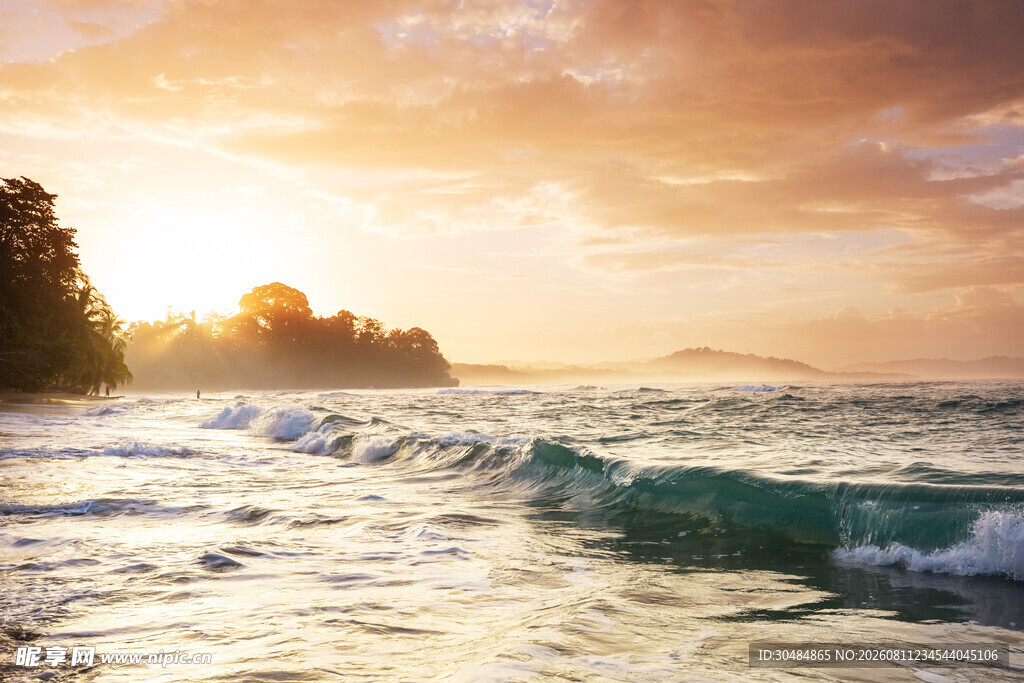 海边日落美景