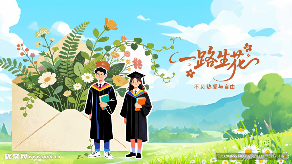 青春校园毕业季美好瞬间