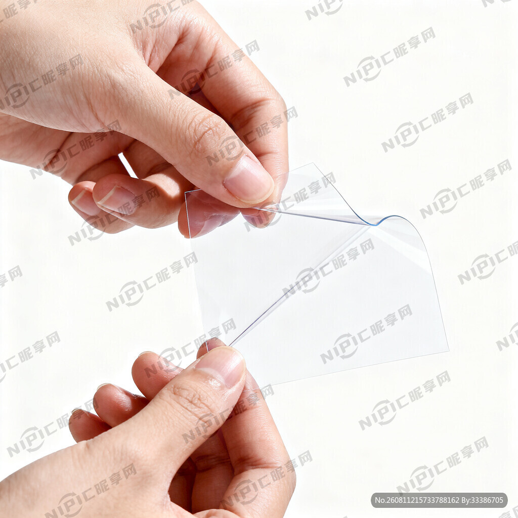 结构：透明 PET 面膜 