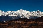 壮丽雪山景观
