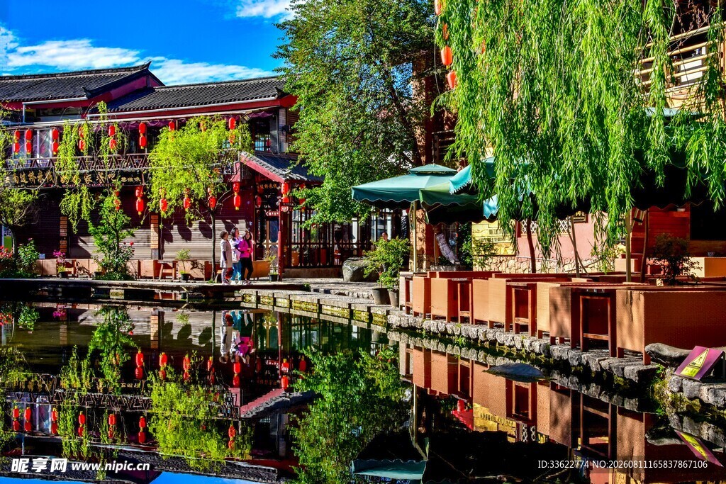 江南水乡古景如画