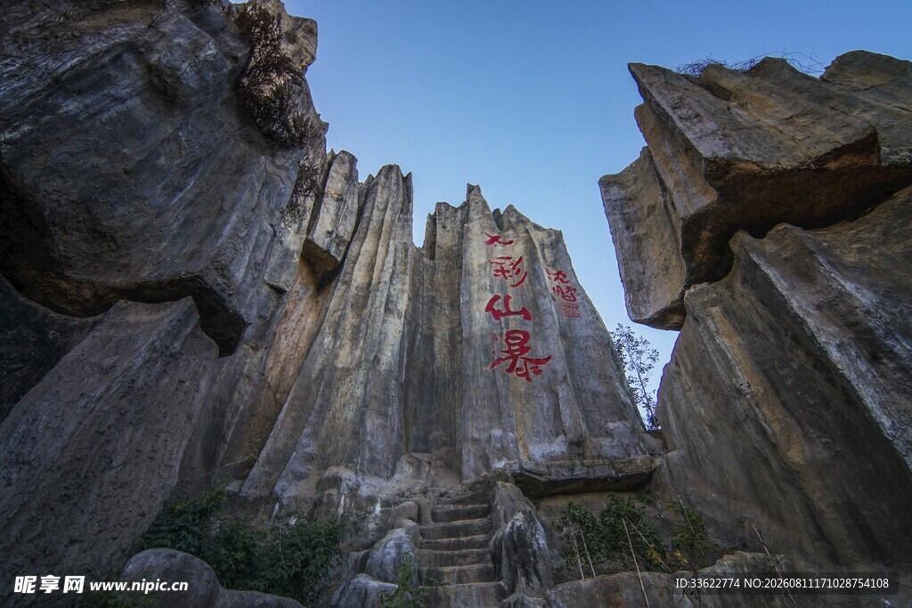 壮观石林景观
