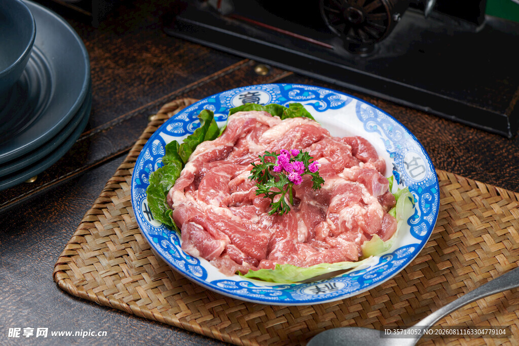 鲜嫩猪肉片 