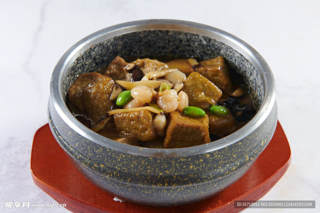 石锅豆腐煲