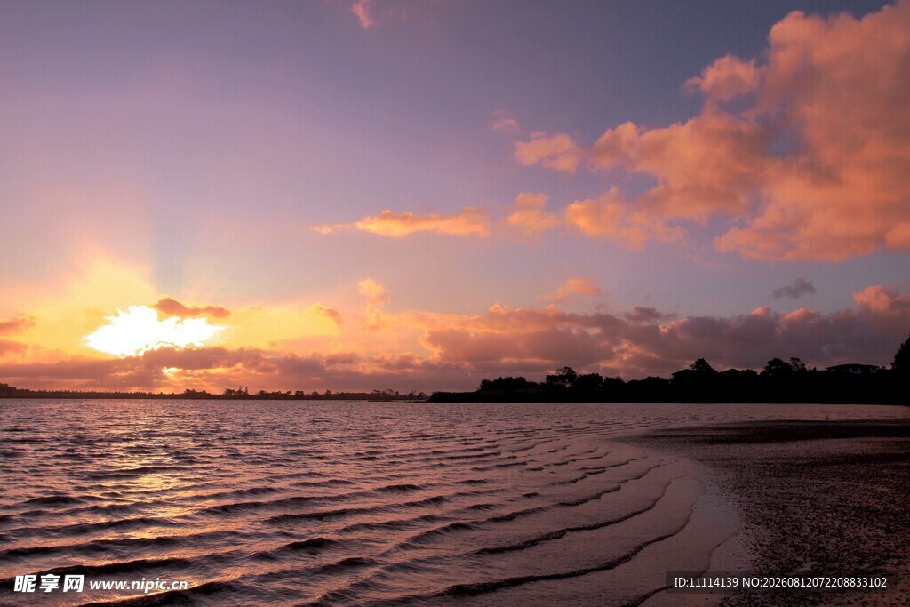 海边日落美景