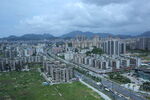城市住宅区俯瞰景象
