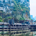 山水间的特色临水建筑群