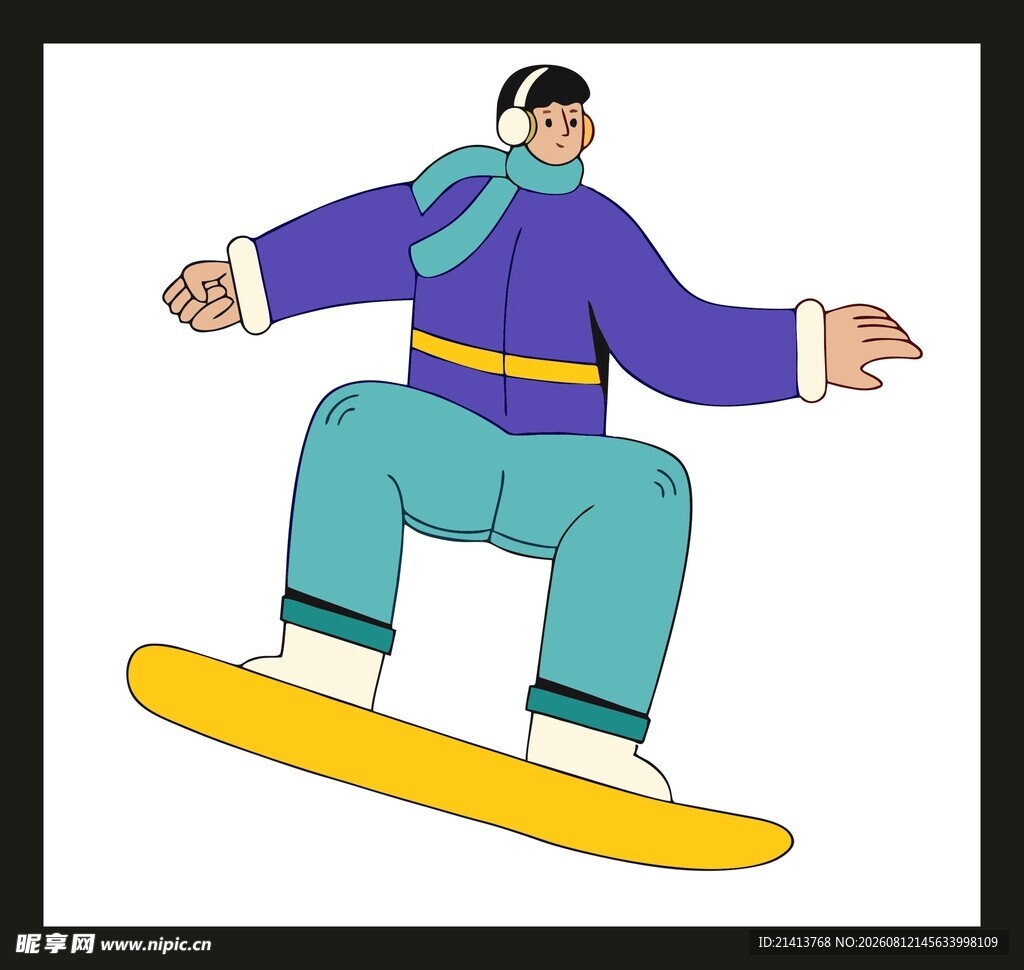 单板滑雪者酷炫空中姿态