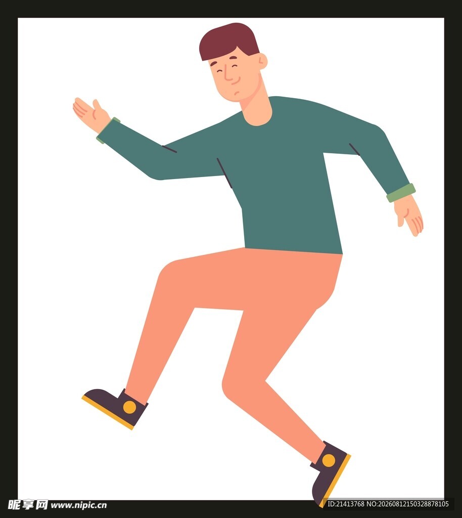 跳跃的男子