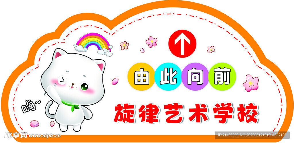 异形指示牌