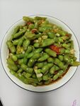 凉拌毛豆