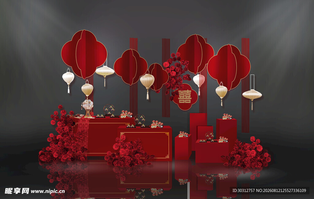 婚礼布置平面图