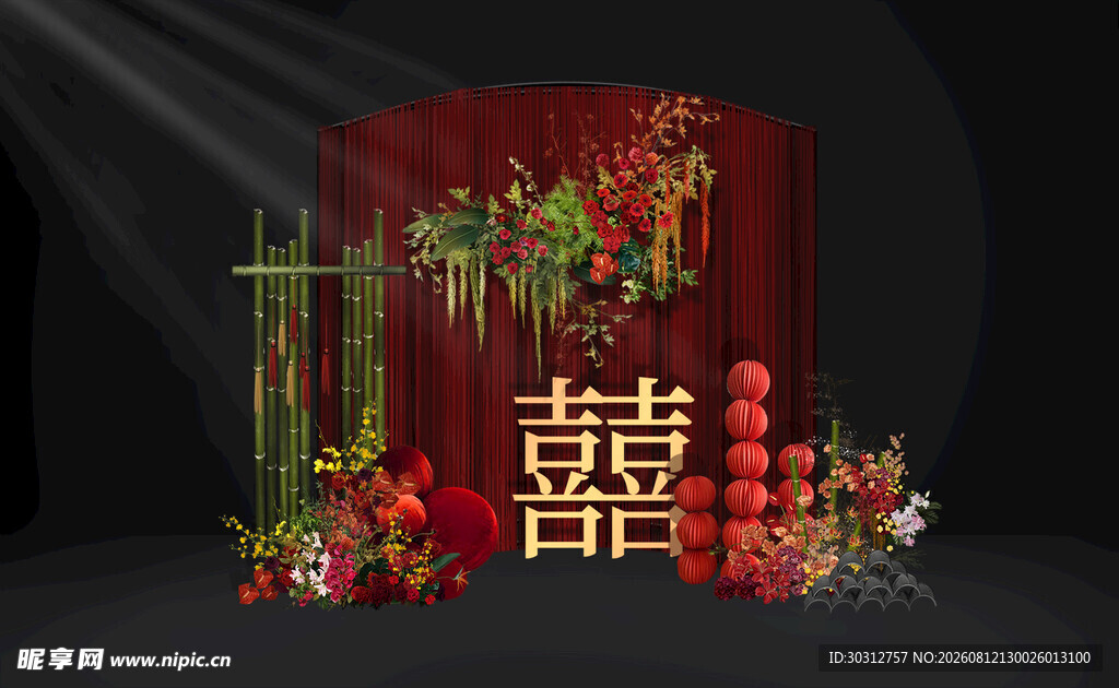 婚礼布置平面图