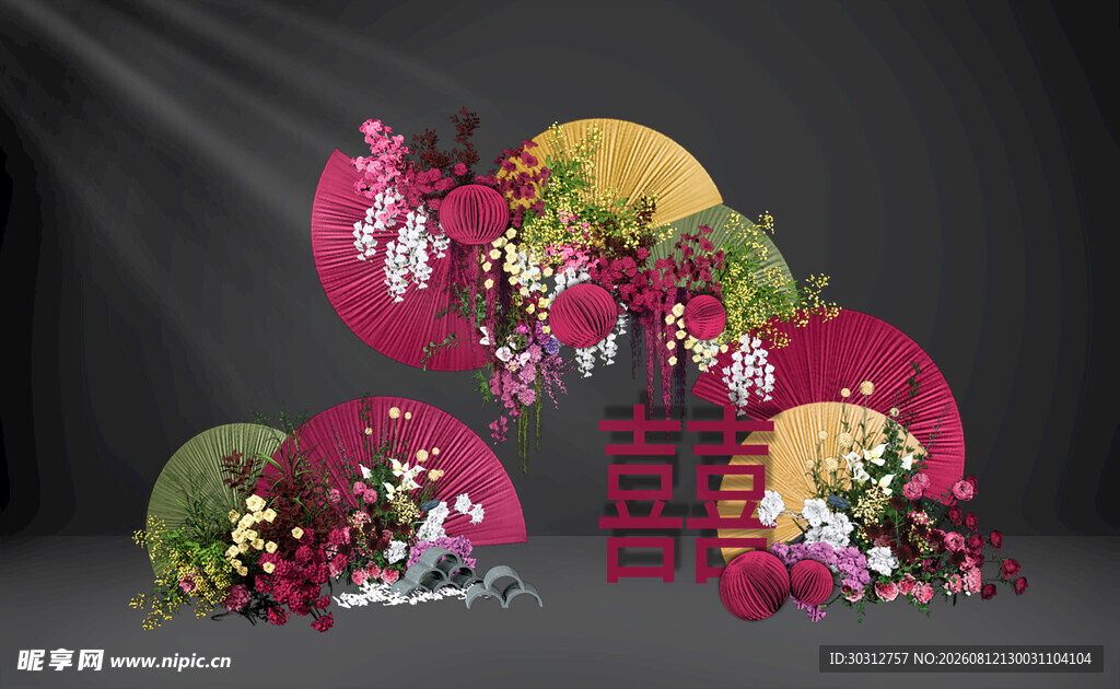 婚礼布置平面图