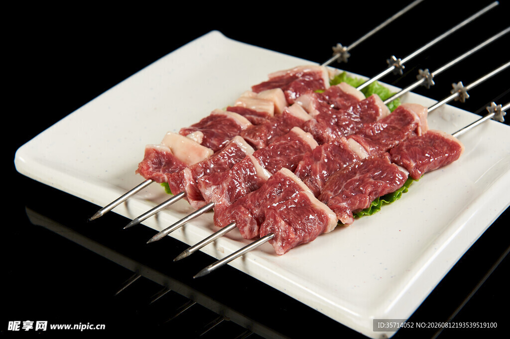 美味牛肉串 