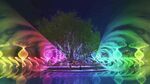 梦幻喷泉夜景灯光秀